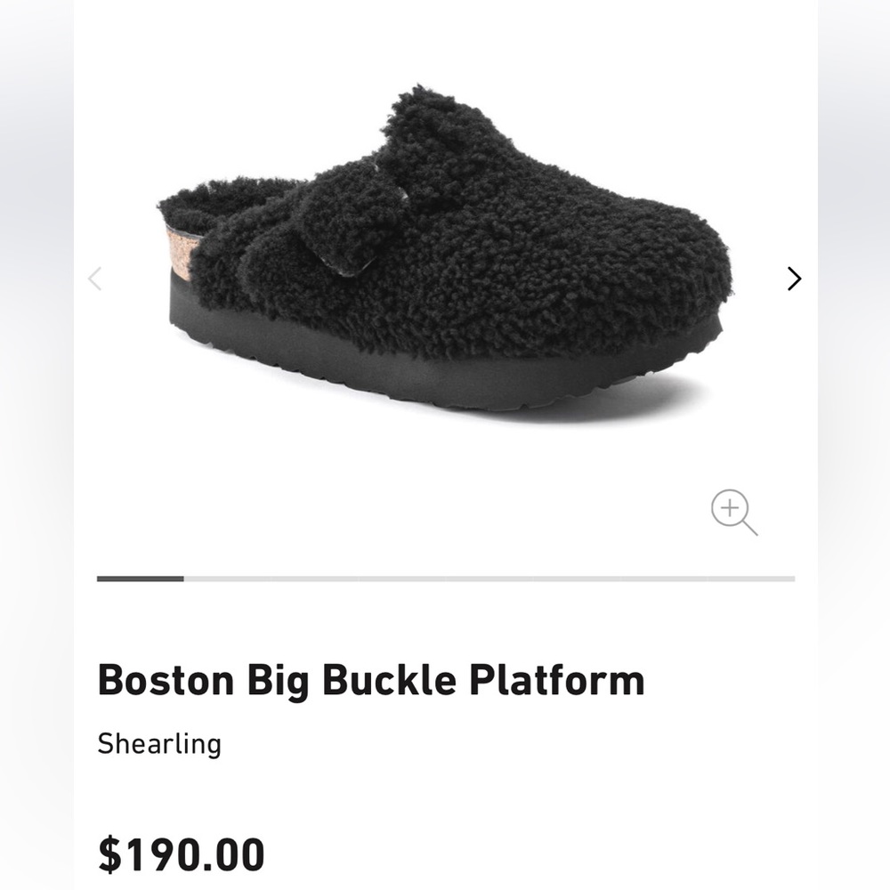 Boston Shearling Clog